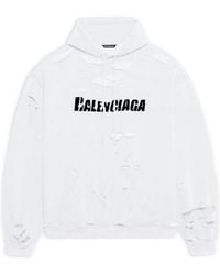 Balenciaga - Hoodie Caps Destroyed - Lyst