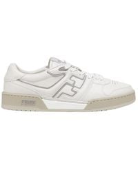 Fendi - Match Panelled Low-Top Sneakers - Lyst