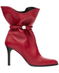 Isabel Marant - 90Mm Lolya Leather Boots - Lyst