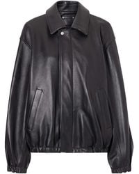 Ssstein - Leather Jacket - Lyst