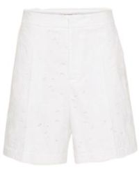 Valentino - Wide-Leg Bermuda Shorts - Lyst
