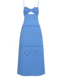 Ermanno Scervino - Life Sleeveless Midi Dress - Lyst