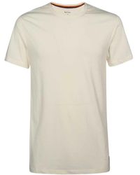 Paul Smith - Logo-Patch Cotton T-Shirt - Lyst