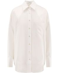 Stella McCartney - Collared Long-Sleeve Shirt - Lyst