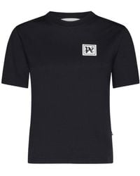 Palm Angels - Logo Patch Crewneck T-Shirt - Lyst