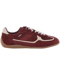 Alohas - Suede Panel Low-Top Sneakers - Lyst