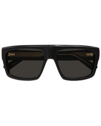 dunhill - Tinted-Lenses Rectangle-Frame Sunglasses - Lyst