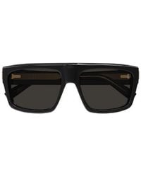 dunhill - Tinted-Lenses Rectangle-Frame Sunglasses - Lyst