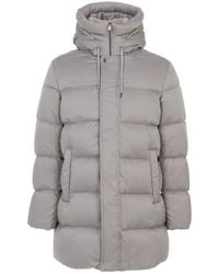 Herno - Quilted Hooded Down Jacket - Lyst