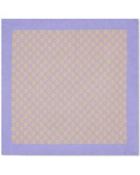 Gucci - Gg Silk Twill Bandana - Lyst