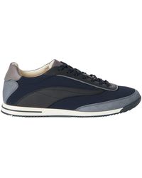Brunello Cucinelli - Techno Fabric And Nubuck Sneakers - Lyst