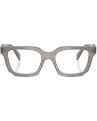 Prada - Eyewear Square Frame Glasses - Lyst