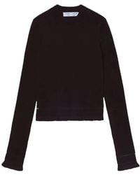 Proenza Schouler - Chenille-Texture Long-Sleeved Sweater - Lyst