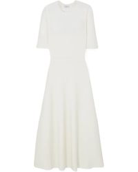 Gabriela Hearst - Short-Sleeve Midi Dress - Lyst