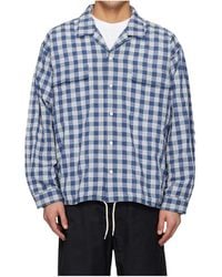 Nanamica - Ooal Palaka Plaid Shirt - Lyst
