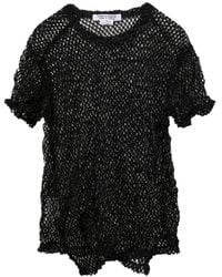 Comme des Garçons - Comme Des Garçons Comme Des Garçons Meshed T-Shirt - Lyst