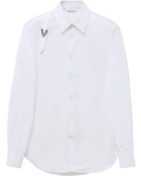 McQueen - Cotton Arrow-Harness Shirt - Lyst