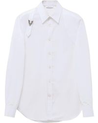 McQueen - Cotton Arrow-Harness Shirt - Lyst