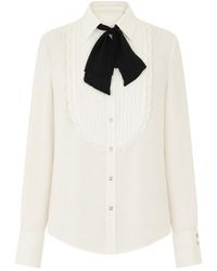 Aniye By - Pixie Pleated Bib Shirt - Lyst