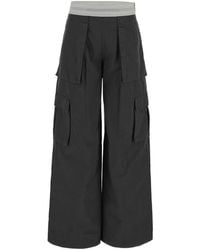 Alexander Wang - Wide-Leg Cargo Pants - Lyst