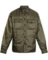 DSquared² - Button-Up Padded Shirt Jacket - Lyst