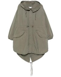 Maison Margiela - Drawstring Hooded Parka Jacket - Lyst
