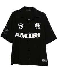 Amiri - Sport Logo Camp Shirt - Lyst