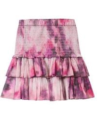 Isabel Marant - Isabel Marant Étoile Naomi Ruffled Mini Skirt - Lyst