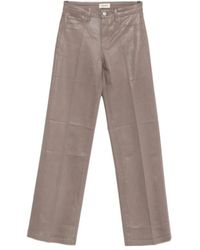 L'Agence - Belt Loops Jeans - Lyst