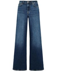 7 For All Mankind - Logo Denim Jeans - Lyst
