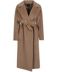 Weekend by Maxmara - Tempera Belted-Waist Coat - Lyst