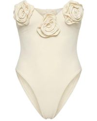 LaRevêche - Floral One-Piece Swimsuit - Lyst