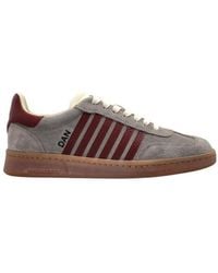 DSquared² - Striped Low-Top Sneakers - Lyst