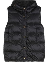 Max Mara - The Cube Button-Up Drawstring Gilet - Lyst