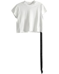 Rick Owens - Cropped Small Level T-Shirt - Lyst
