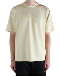 Adererror - Solid Color Short Sleeved T-Shirt - Lyst