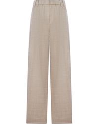 Brunello Cucinelli - Elastic Waist Casual Pants - Lyst