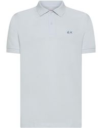 Sun 68 - Logo Piqué Polo Shirt - Lyst