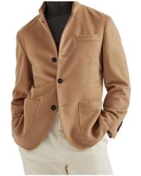 Brunello Cucinelli - Long-Sleeved Suit Jacket - Lyst