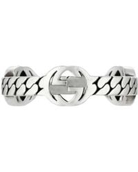 Gucci - Interlocking G Ring - Lyst