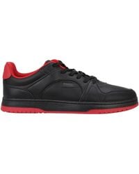BOSS - Leather Lowtop Sneaker - Lyst