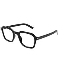 Saint Laurent - Eyewear Square Frame Glasses - Lyst