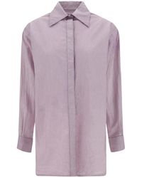Quira - Oversized Classic-Collar Shirt - Lyst