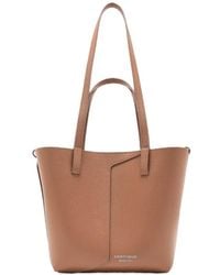 Emporio Armani - Textured Tote Bag - Lyst