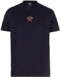 Paul & Shark - Logo Details T-Shirt - Lyst