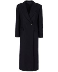 Brunello Cucinelli - Double-Breasted Coat - Lyst