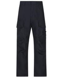 Stone Island - Logo-Patch Cargo Pants - Lyst