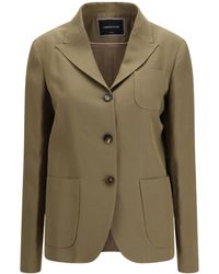 Fabiana Filippi - Single-Breasted Patch-Pocket Blazer - Lyst