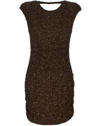 Aniye By - Sequinned Cut-Out Mini Dress - Lyst