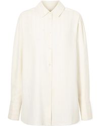 Kallmeyer - Mollie Sequin-Embellished Striped Twill Shirt - Lyst